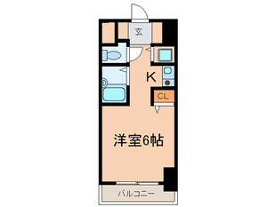 ＹＫハイツ松の内の物件間取画像